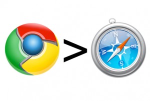 Chrome trumps Safari in battle of the browsers