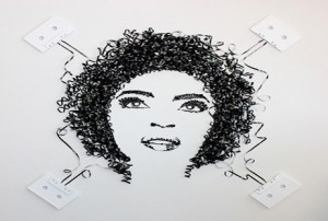 Incredible Portraits With Cassette Tapes