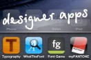iPhone apps for designers