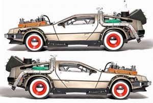The DeLorean Time Machine hard drive