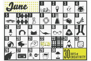 30 Days of Creativity