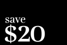 subscription offer – save $20