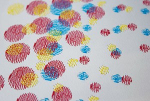 CMYK cushion