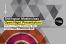 Shillington Masterclass open nights