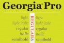 Georgia and Verdana re-released for web
