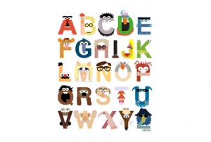 Muppets Alphabet T-shirt