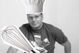 Vince Frost in the kitchen