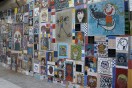 Stationary Faces mural