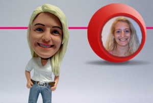 Caricature figurines