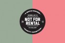Not For Rental – A movie inspired charity exhibition