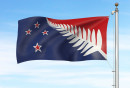 Silver-fern-red-white-and-blue-flag-flying-reverse